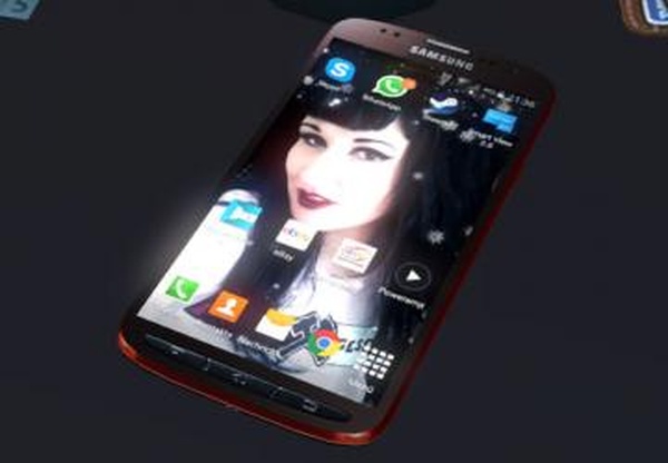 Toy Samsung Galaxy S4 Activeверсия 1.0 для Euro Truck Simulator 2 (v1.35.x)