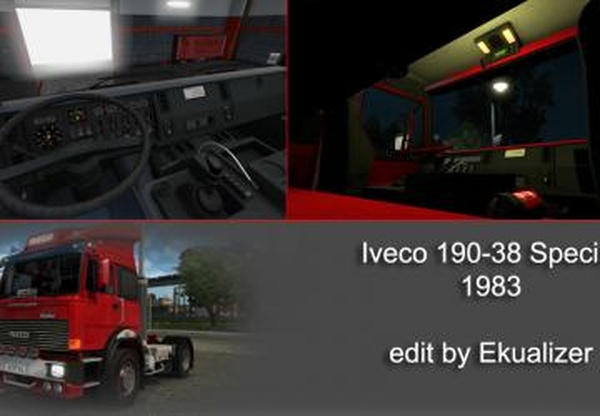 Iveco 190-38 Special Edit by Ekualizerверсия 2.2 для Euro Truck Simulator 2 (v1.35.x, 1.36.x)