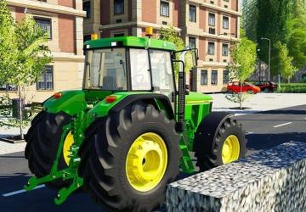 John Deere 7010 Series Nouvelleверсия v1.0 для Farming Simulator 2019 (v1.5.Х)
