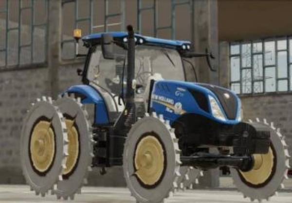 New Holland T6 Risoверсия 1.0.0.0 для Farming Simulator 2019