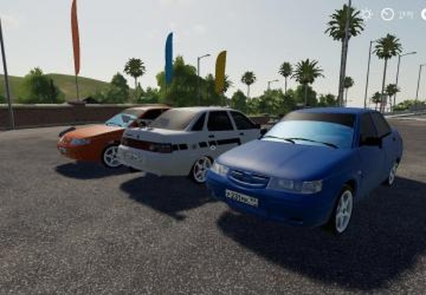 ВАЗ-2110версия 2.0 для Farming Simulator 2019 (v1.5.1.0)