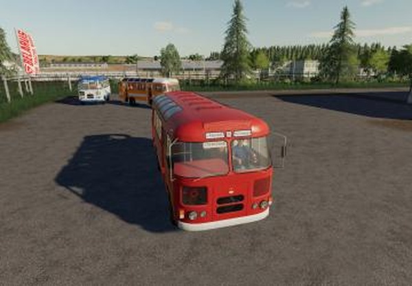 ПАЗ-672версия 1.1 для Farming Simulator 2019 (vFS19)