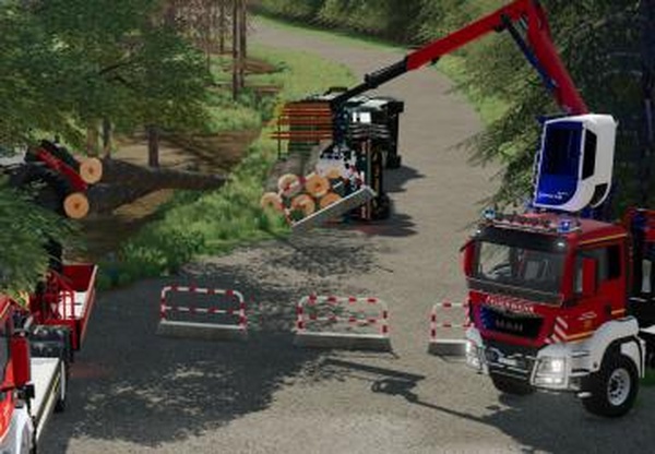 Mobile Barrierверсия 1.0.0.0 для Farming Simulator 2022