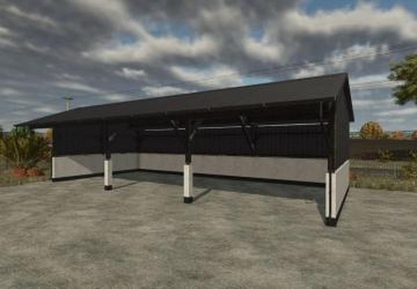 Open vehicle shedверсия 1.0.0.0 для Farming Simulator 2025