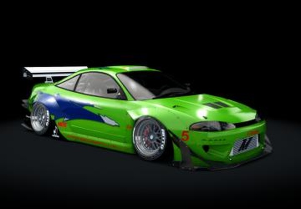 Mitsubishi Eclipse Paul Walker Tributeверсия - для Assetto Corsa
