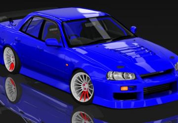 Nissan R34 4 Door QDCверсия - для Assetto Corsa