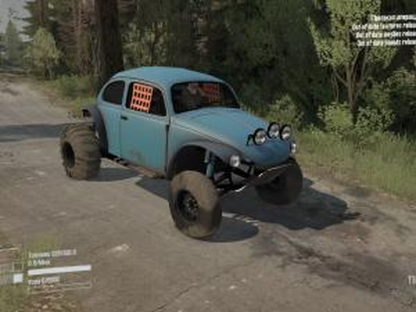 Baja Buggy 1968версия 31.01.18 для Spintires: MudRunner (v11.12.17)