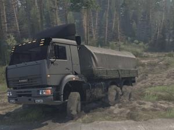 Камаз-6460версия 27.01.18 для Spintires: MudRunner (v11.12.17)