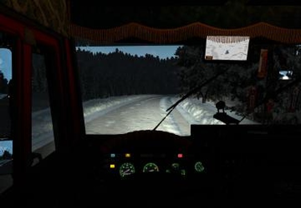 Три положения дворников для Камаз 65221версия 1.0 для Euro Truck Simulator 2 (v1.35.x, 1.36.x)