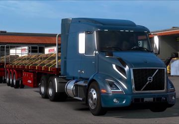 Volvo VNR 2018версия 1.22 для Euro Truck Simulator 2 (v1.35.x, 1.36.x)
