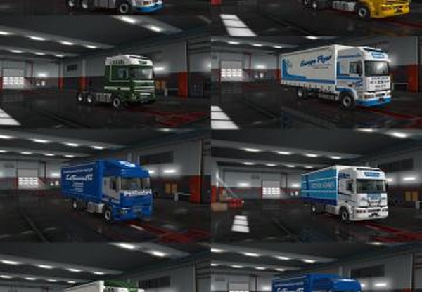 Cкины для DAF 95 ATi BDFверсия 1.0 для Euro Truck Simulator 2 (v1.35.x, 1.36.x)