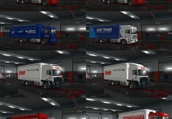 Скины для DAF 95 BDFверсия 1.0 для Euro Truck Simulator 2 (v1.35.x, 1.36.x)