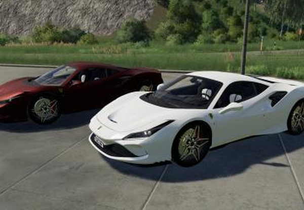 Ferrari F8 Tributoверсия 1.0.0.0 для Farming Simulator 2019 (v1.5.x)