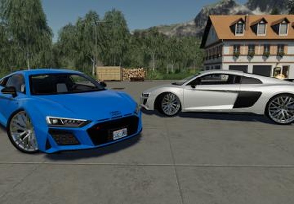 Audi R8версия 1.0.0.0 для Farming Simulator 2019 (v1.5.x)