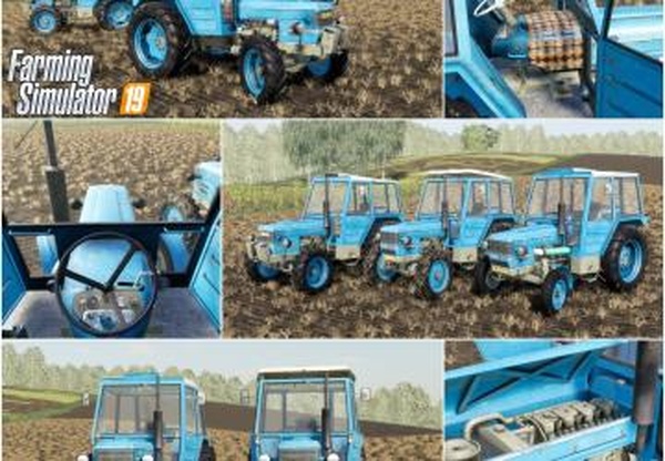 Zetor 56 Series packверсия 1.0.0.0 для Farming Simulator 2019 (v1.5.x)