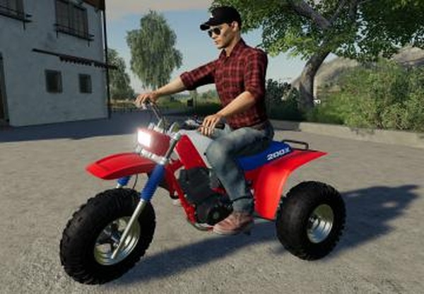 Honda ATC 200X 1984версия 1.0.0.0 для Farming Simulator 2019 (v1.5.x)