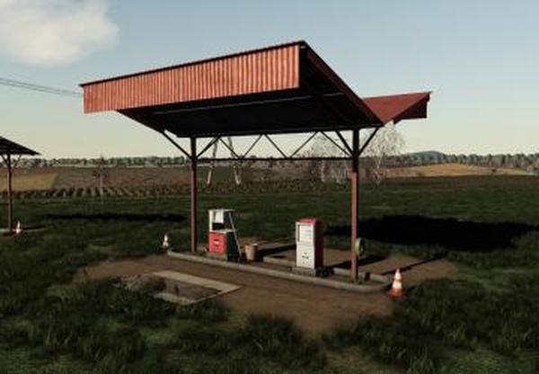 Old Fuel Stations Packверсия 1.0.0.0 для Farming Simulator 2019 (v1.5.x)
