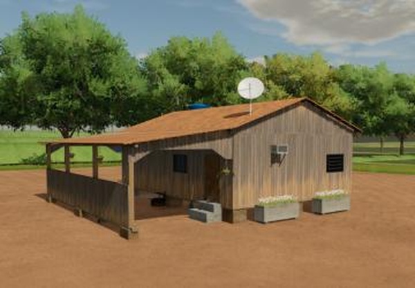 Southern Brazil Wood Houseверсия 1.0.0.0 для Farming Simulator 2022