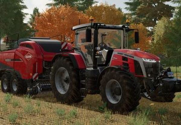 Massey-Ferguson 8S US/EU Seriesверсия 1.4.0.0 для Farming Simulator 2022