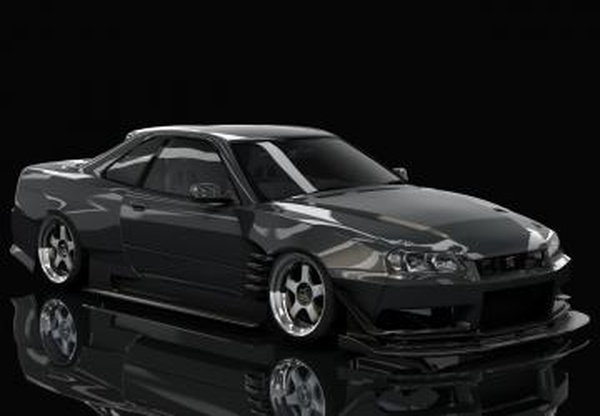 Nissan Skyline R34 Kazama | Rada x Veloce (Street)v1.0 для Assetto Corsa