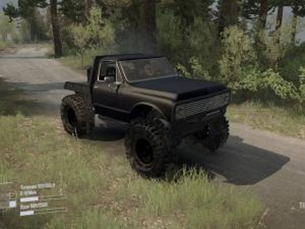 Chevy K10 1972 «Decay Edition»версия 24.01.18 для Spintires: MudRunner (v11.12.17)