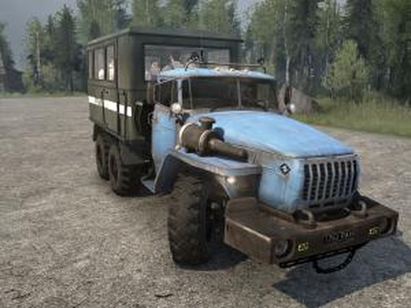 Пак Урал-4320-10версия 23.01.18 для Spintires: MudRunner (v11.12.17)
