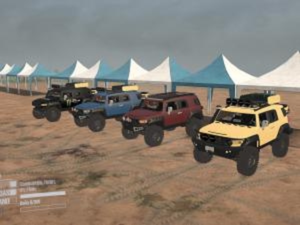 Toyota FJ Cruiser packверсия 1.0 для Spintires: MudRunner (v11.12.17)