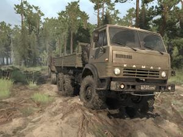 Текстуры для Камаз-4310версия 1.0 для Spintires: MudRunner (v11.12.17)
