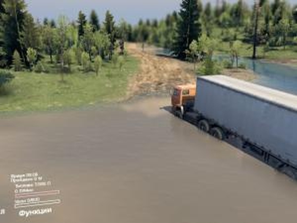 Карта «Хребет»версия 1.0 для SpinTires (v03.03.16)