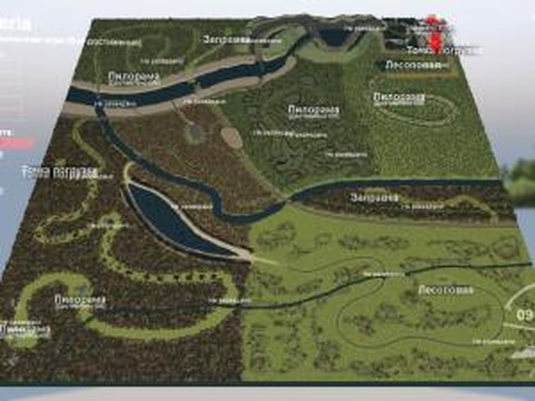 Карта «Сибирь»версия 1.0 для SpinTires (v03.03.16)