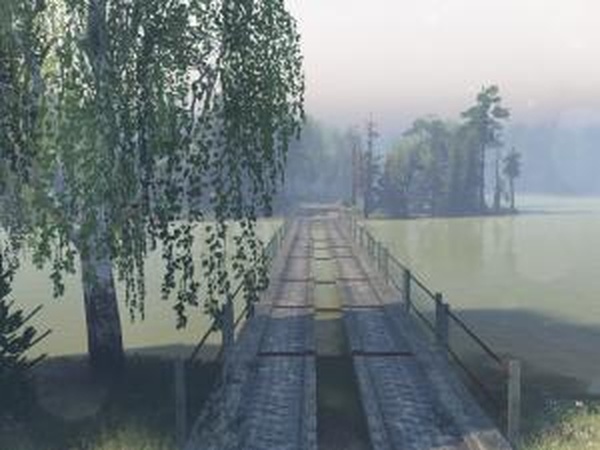 Карта «Forest Mills»версия 30.03.16 для SpinTires (v03.03.16)