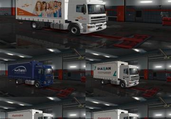 Скины для DAF 95 ATi BDFверсия 1.0 для Euro Truck Simulator 2 (v1.35.x, 1.36.x)