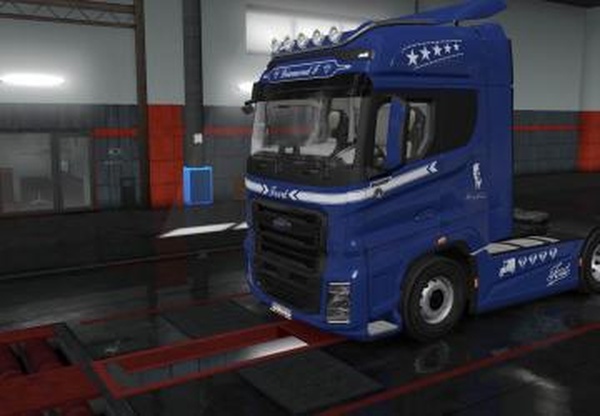 Ford F-Max Diamond F Paintjobверсия 1.0 для Euro Truck Simulator 2 (v1.35.x, 1.36.x)