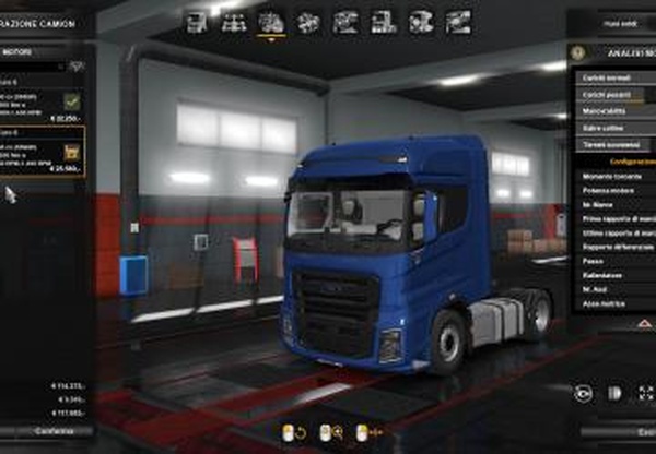 F-MAX 750HP Engineверсия 1.0 для Euro Truck Simulator 2 (v1.35.x)