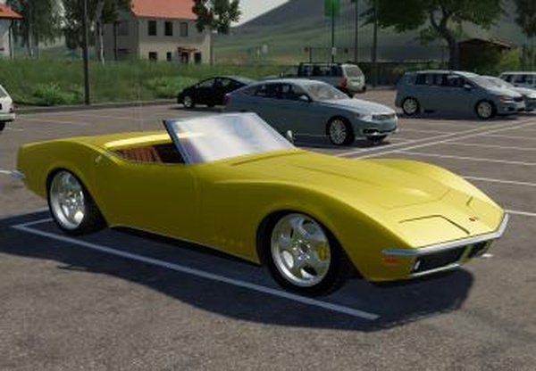 Chevrolet Corvette C3 1968версия 1.0.0.0 для Farming Simulator 2019 (v1.5.x)