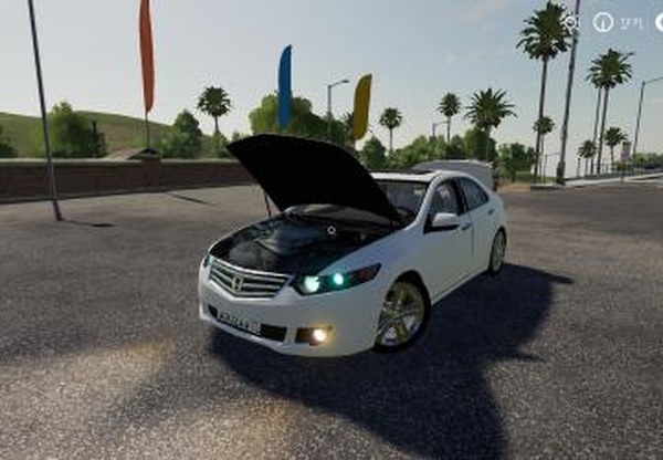 Honda Accord 2009версия 2.0 для Farming Simulator 2019 (v1.5.1.0)