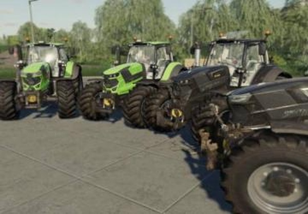 Deutz Fahr 7250 TTVверсия 1.0.0.0 для Farming Simulator 2019