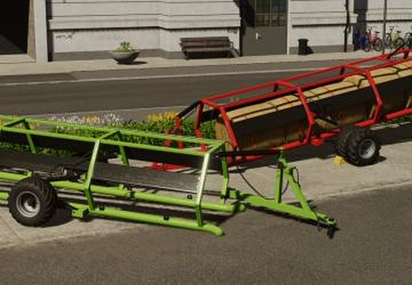 5 Round Bales Trailerверсия 1.0.0.0 для Farming Simulator 2022