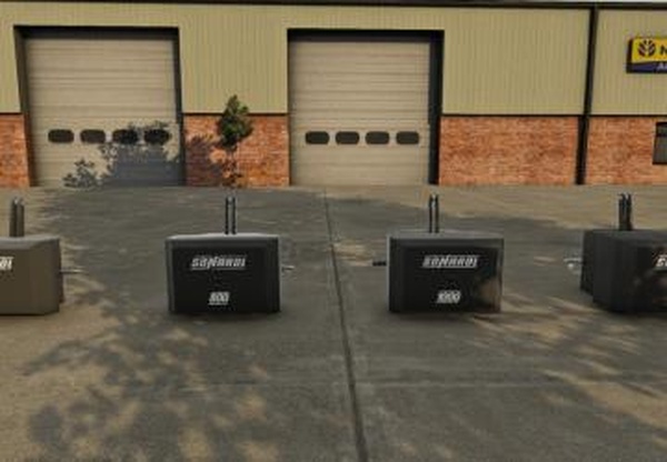 Sonarol Weights Packверсия 1.0.0.1 для Farming Simulator 2022