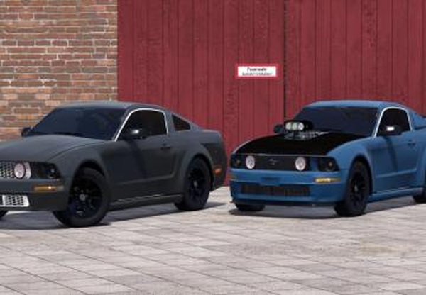 Mustang S197 GT (2005)версия 1.0.0 для Farming Simulator 2025