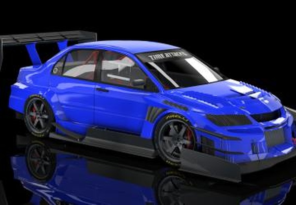 Mitsubishi Lancer EVO IX Time Attackверсия 1.1 для Assetto Corsa