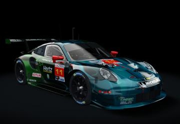 Porsche 911 GT3 R IMSAверсия - для Assetto Corsa