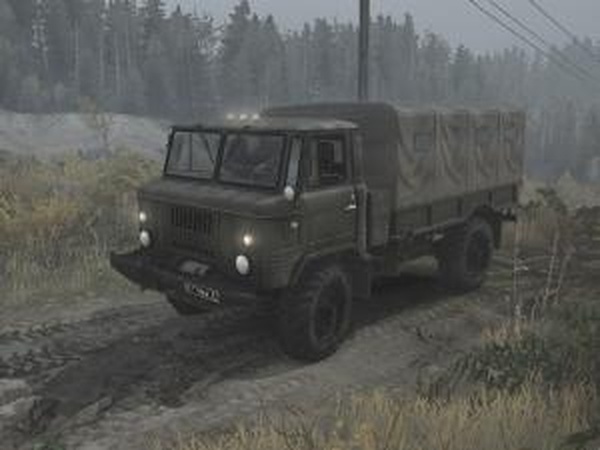 Газ-66версия 19.01.18 для Spintires: MudRunner (v11.12.17)