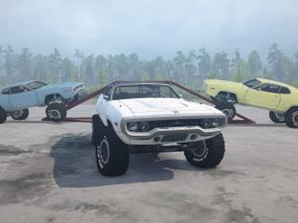 Plymouth GTX 1972версия 12.01.18 для Spintires: MudRunner (v11.12.17)