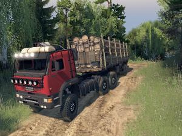 Камаз-65221версия 1.0 для SpinTires (v03.03.16)
