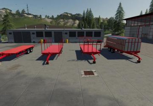 Johnston Brother Modular Trailerверсия 1.0.0.3 для Farming Simulator 2019 (v1.5.x)