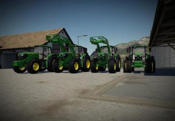 John Deere 6M Series ABG Editionверсия 1.0.0.0 для Farming Simulator 2019 (v1.5.x)