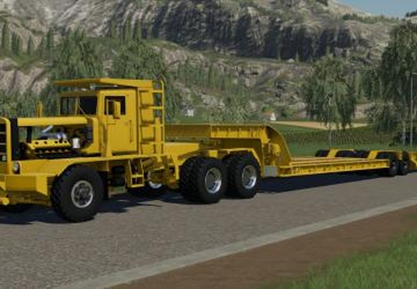 Offroad Lowbedверсия 1.0.0.3 для Farming Simulator 2019 (v1.5.x)