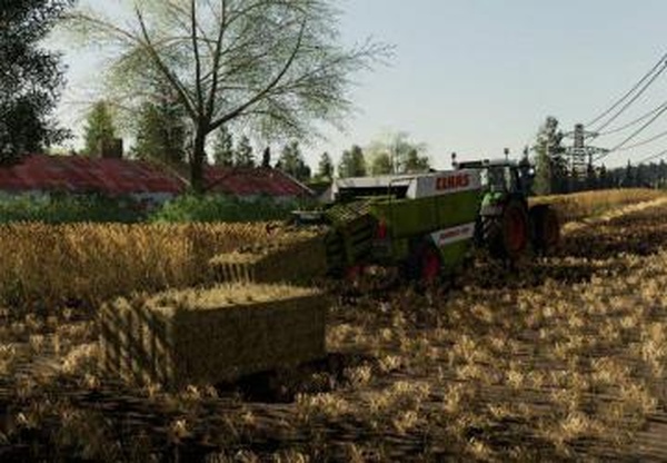 Claas Quadrant 1200версия 1.0.0.0 для Farming Simulator 2019 (v1.5.x)