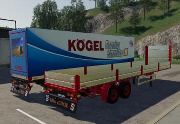 Kogel Autoloader Semi Trailer 15mверсия 1.0 для Farming Simulator 2019 (v1.5.x)
